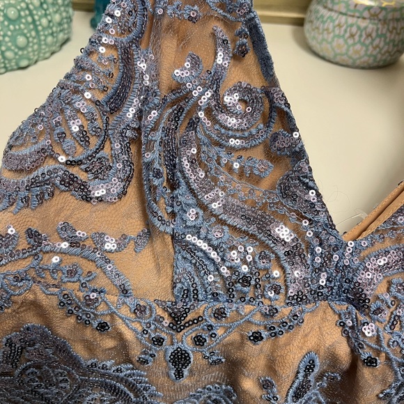 Free People Night Shimmer sequined dress -size 4 - Picture 5 of 6